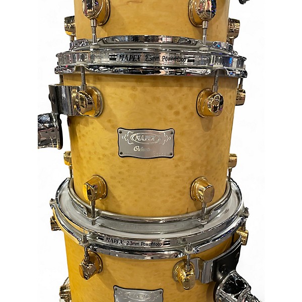 Used Mapex 6 Piece Orion Birdseye Maple Drum Kit