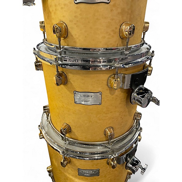 Used Mapex 6 Piece Orion Birdseye Maple Drum Kit