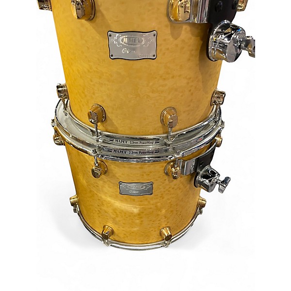Used Mapex 6 Piece Orion Birdseye Maple Drum Kit