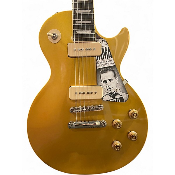 Used Epiphone Les Paul Standard Gold Top Solid Body Electric Guitar