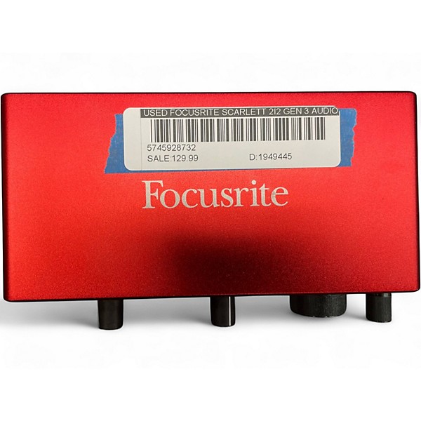 Used Focusrite Scarlett 2i2 Gen 3 Audio Interface
