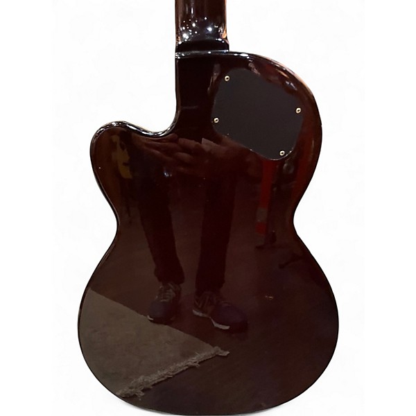 Used Epiphone CHET ATKINS CEC Antique Natural Classical Acoustic Electric Guitar