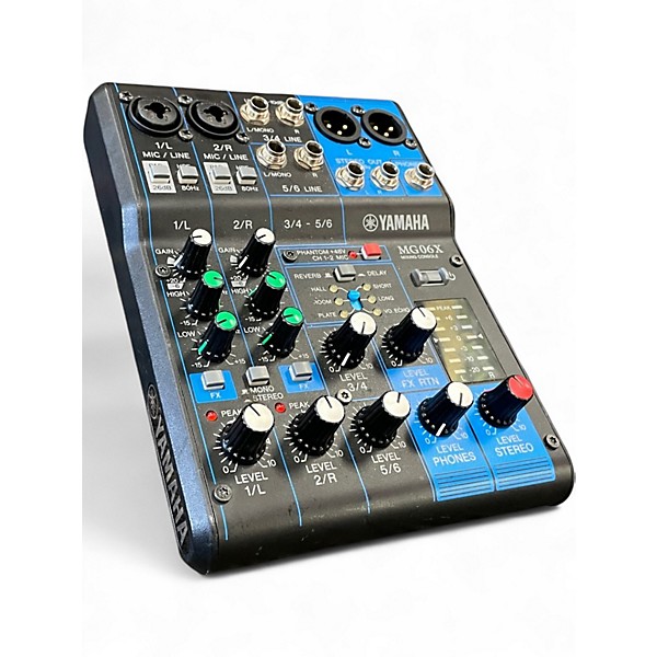 Used Yamaha MG06X Unpowered Mixer