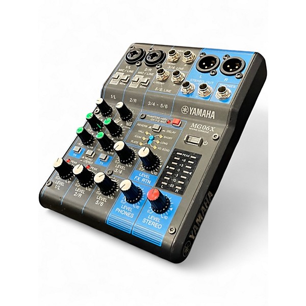 Used Yamaha MG06X Unpowered Mixer