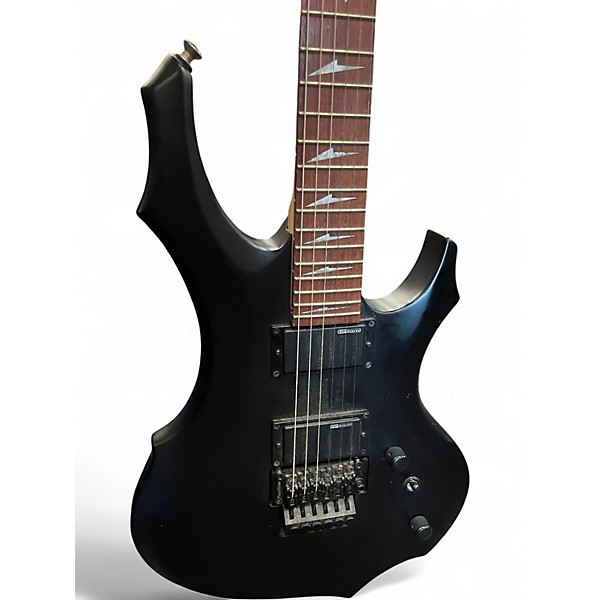 Used ESP LTD F200 Black Solid Body Electric Guitar