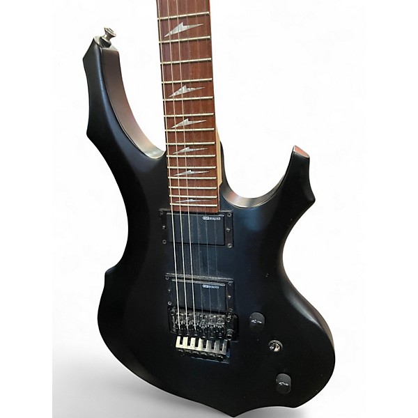 Used ESP LTD F200 Black Solid Body Electric Guitar