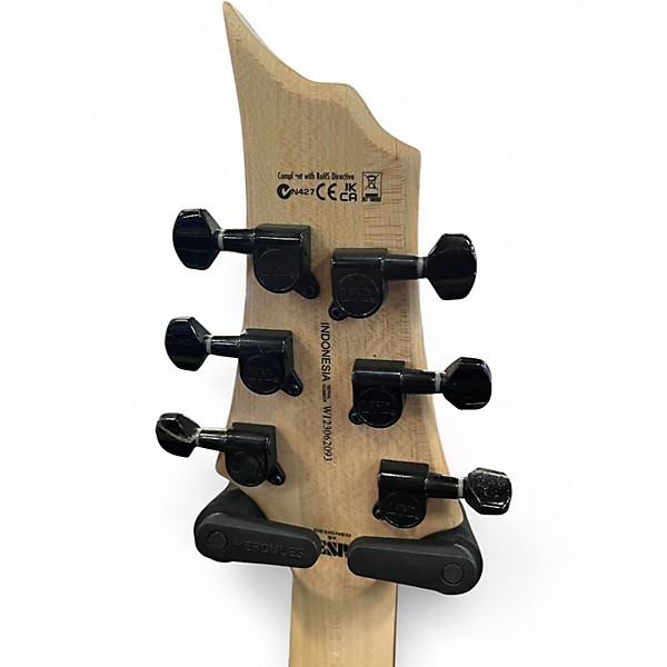 Used ESP LTD F200 Black Solid Body Electric Guitar