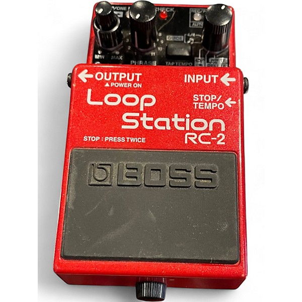 Used BOSS RC2 Loop Station Pedal