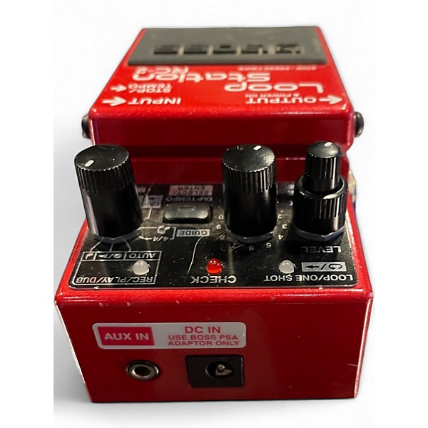 Used BOSS RC2 Loop Station Pedal