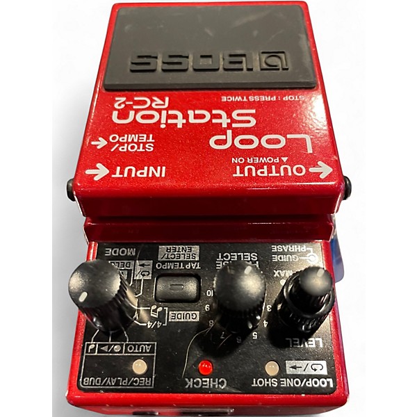 Used BOSS RC2 Loop Station Pedal