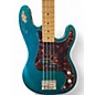 Used Memphis P Bass Metallic Aqua Marine Electric Bass Guitar