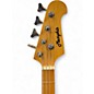 Used Memphis P Bass Metallic Aqua Marine Electric Bass Guitar