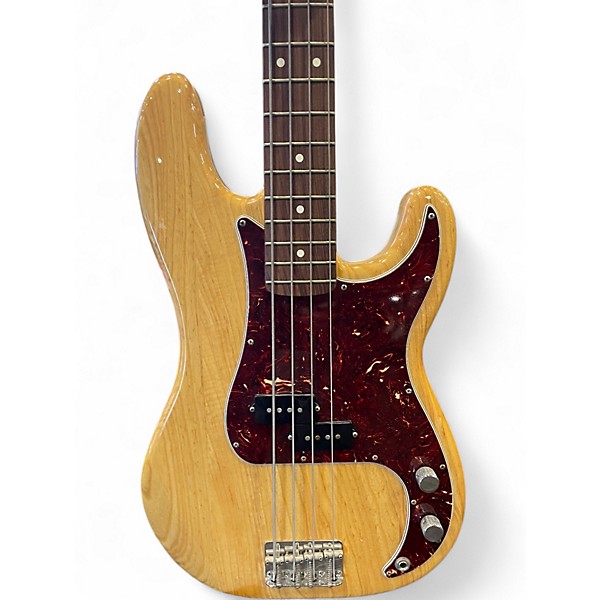 Used 2006 Fender FSR Standard Precision Bass Natural Electric Bass Guitar