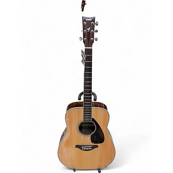 Used Yamaha FG830 Natural Acoustic Guitar