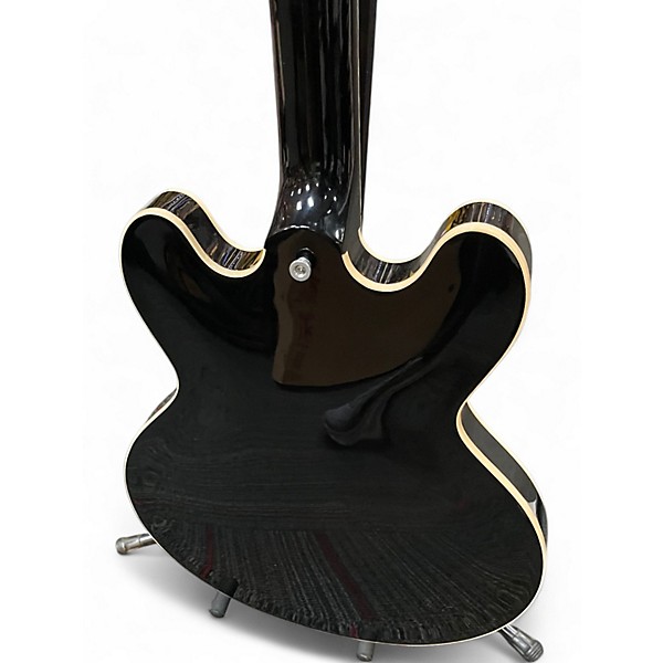 Used Gibson ES335 Black Hollow Body Electric Guitar