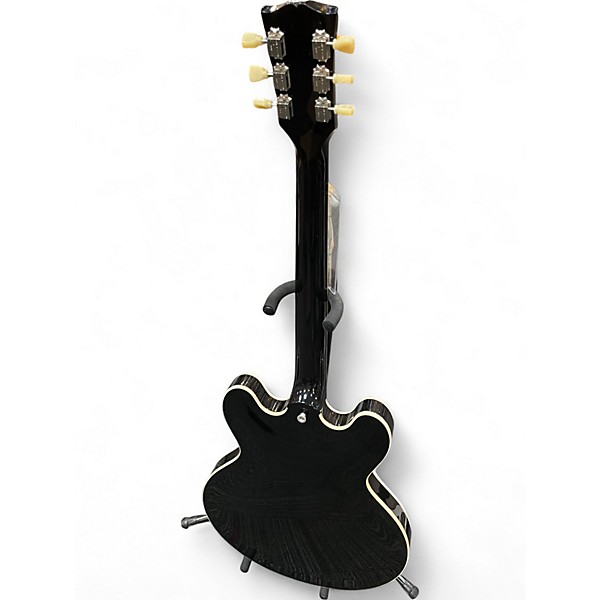Used Gibson ES335 Black Hollow Body Electric Guitar