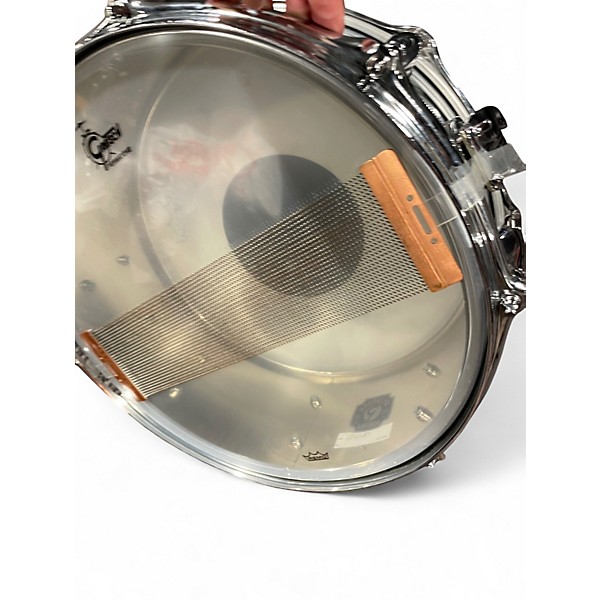 Used Gretsch Drums 14X6.5 Brooklyn Series Chrome over Steel Snare Chrome Drum