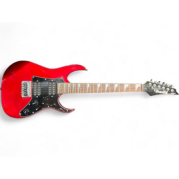 Used Ibanez Gio mikro Red Solid Body Electric Guitar