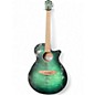 Used Ibanez Aeg70-ebm Emerald burst Acoustic Electric Guitar thumbnail