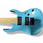 Used Ibanez GRG7221M Metallic Light Blue Solid Body Electric Guitar