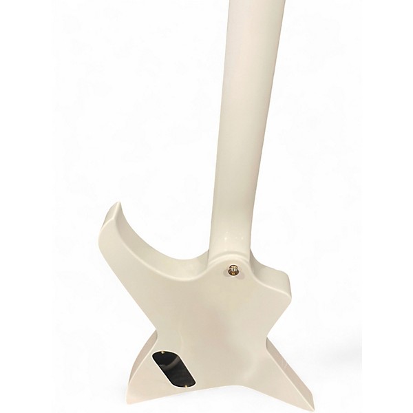 Used Evil Instruments JACKHAMMER Alpine White Solid Body Electric Guitar