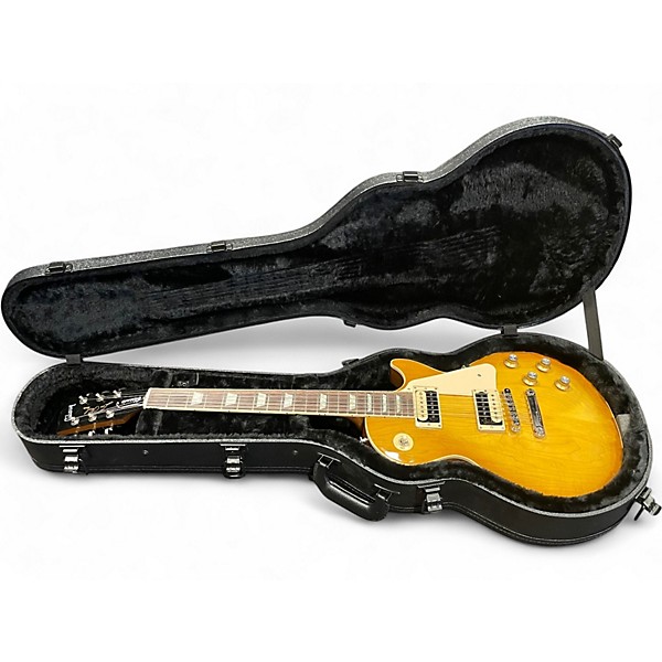Used 2023 Gibson Les Paul Classic Honey Burst Solid Body Electric Guitar