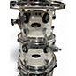 Used PDP by DW 5 Piece Pacific Series White Onyx Drum Kit