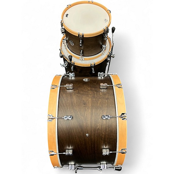 Used PDP by DW 3 Piece Concept Maple 3pc Brown Drum Kit