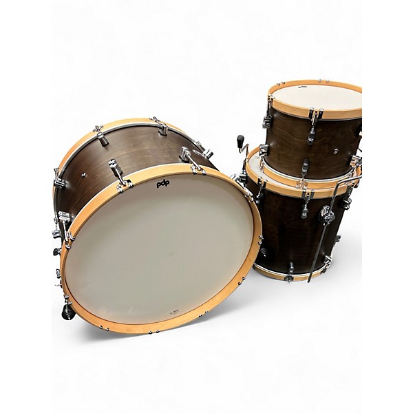 Used PDP by DW 3 Piece Concept Maple 3pc Brown Drum Kit