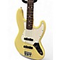 Used Fender Player II Jazz Bass Hialeah Yellow Electric Bass Guitar