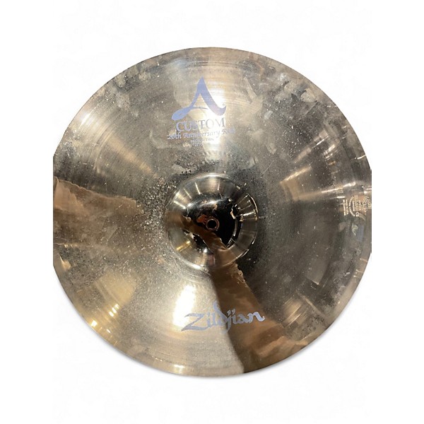Used Zildjian 21in A Custom 20th Anniversary Ride Cymbal