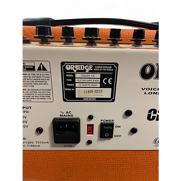 Used Orange Amplifiers CR12L 12W 1X6 Guitar Combo Amp