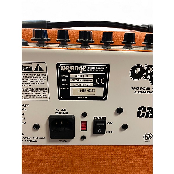 Used Orange Amplifiers CR12L 12W 1X6 Guitar Combo Amp