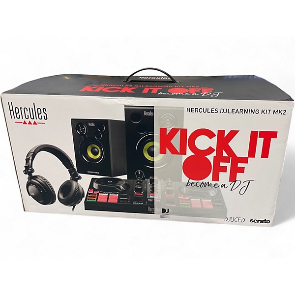 Used Hercules DJ Learning Kit Mk2 DJ Package