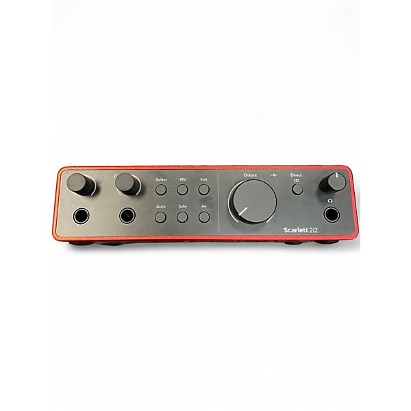 Used Focusrite Scarlett 2i2 gen 4 Audio Interface