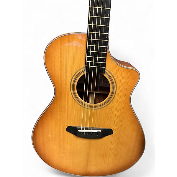 Used Breedlove Artist Concert Copper CE Natural Acoustic Electric Guitar