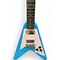 Used Epiphone Flying V 70s Maui Blue Solid Body Electric Guitar