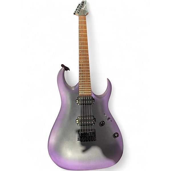 Used Ibanez RGA42EX Blue to Black Fade Solid Body Electric Guitar
