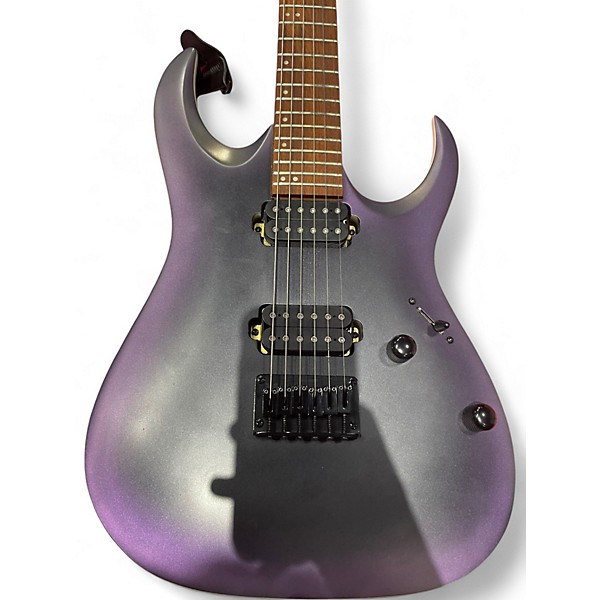 Used Ibanez RGA42EX Blue to Black Fade Solid Body Electric Guitar