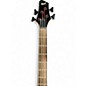 Used Squier MB4 Skull & Crossbones Black Electric Bass Guitar