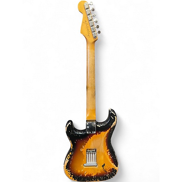 Used Fender MIKE MCCREADY STRATOCASTER 2 Tone Sunburst Solid Body Electric Guitar