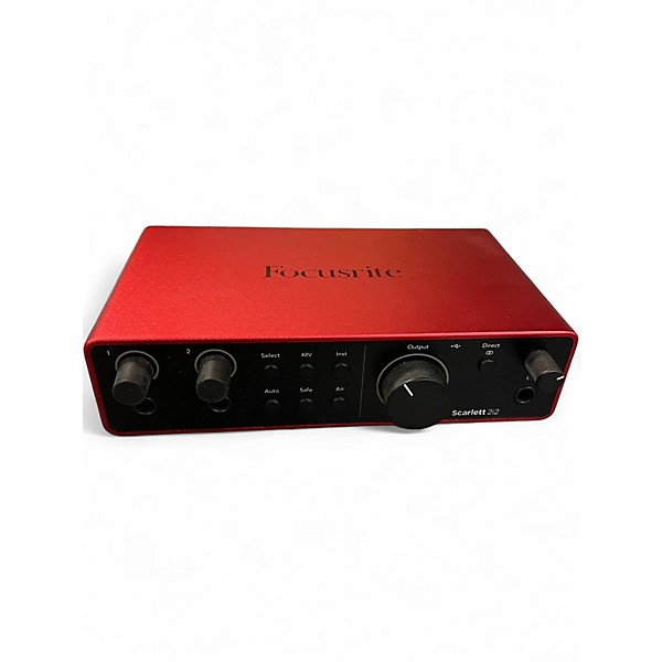 Used Focusrite Scarlett 2i2 Gen 4 Audio Interface