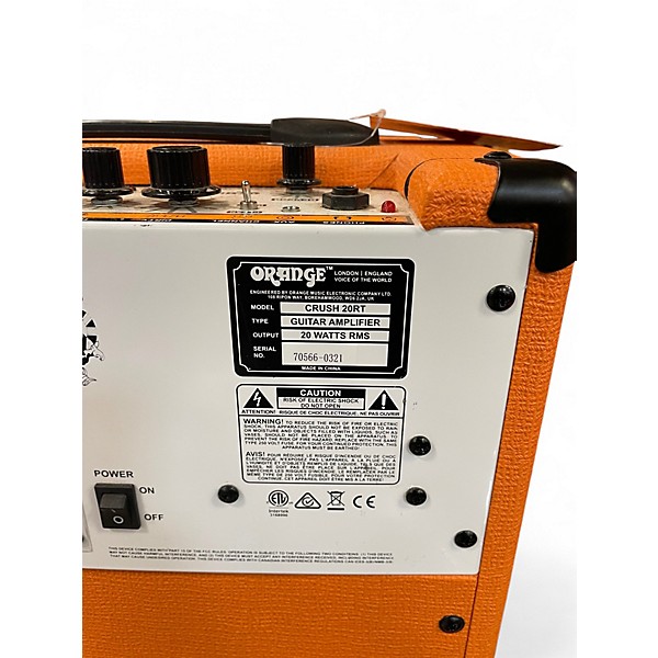 Used Orange Amplifiers Crush 20 20W 1x8 Guitar Combo Amp