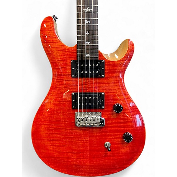 Used PRS SE CE 24 Orange Solid Body Electric Guitar