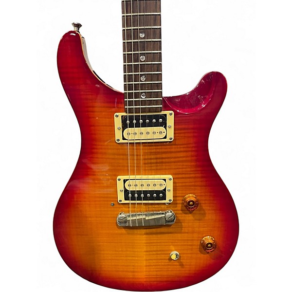Used PRS SE Custom 22 W/Stoptail Sunburst Solid Body Electric Guitar