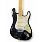 Used Fender MIJ Stratocaster Black Solid Body Electric Guitar
