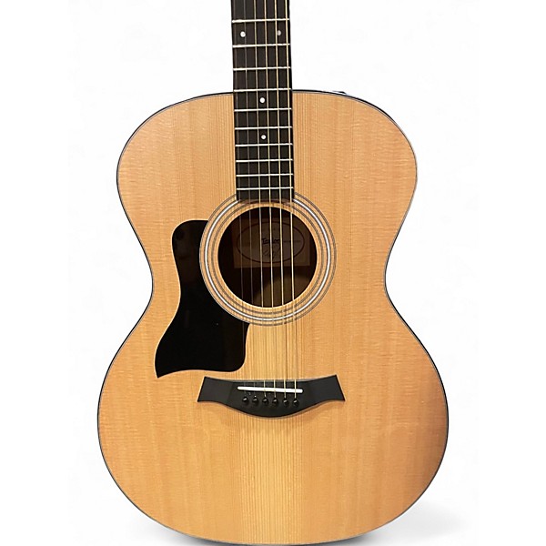 Used Taylor 114E Left Handed Natural Acoustic Electric Guitar