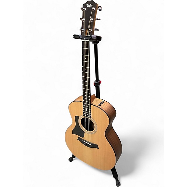 Used Taylor 114E Left Handed Natural Acoustic Electric Guitar
