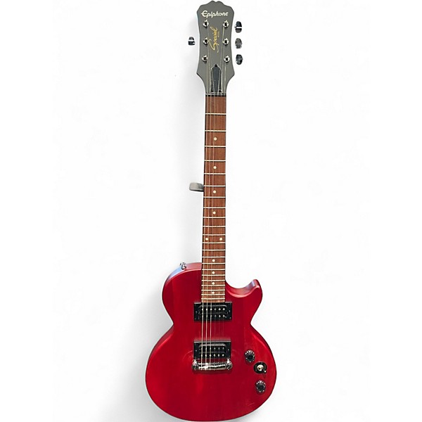 Used Epiphone Les Paul Special Dakota Red Solid Body Electric Guitar