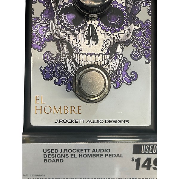 Used J.Rockett Audio Designs EL HOMBRE Pedal Board